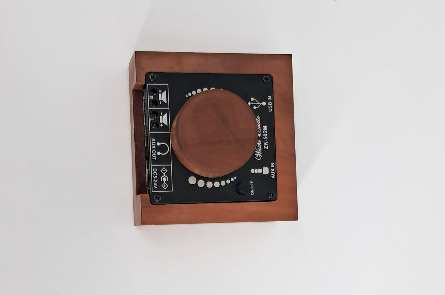 Bluetooth Digital Amplifier Module with Wood Frame